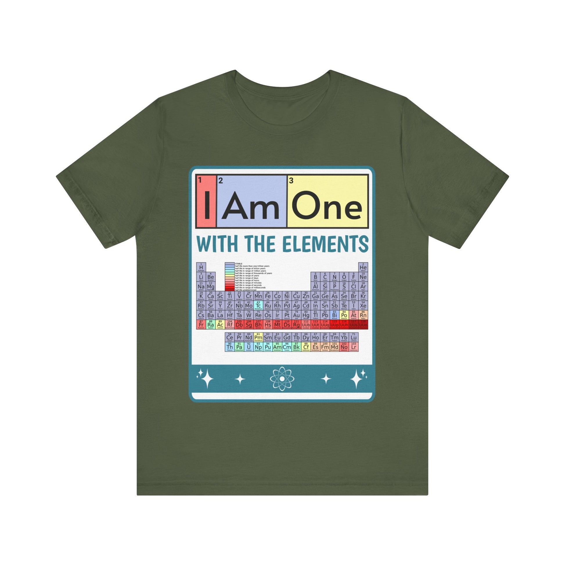 I Am One with the Elements - Unisex Jersey Short Sleeve Tee.