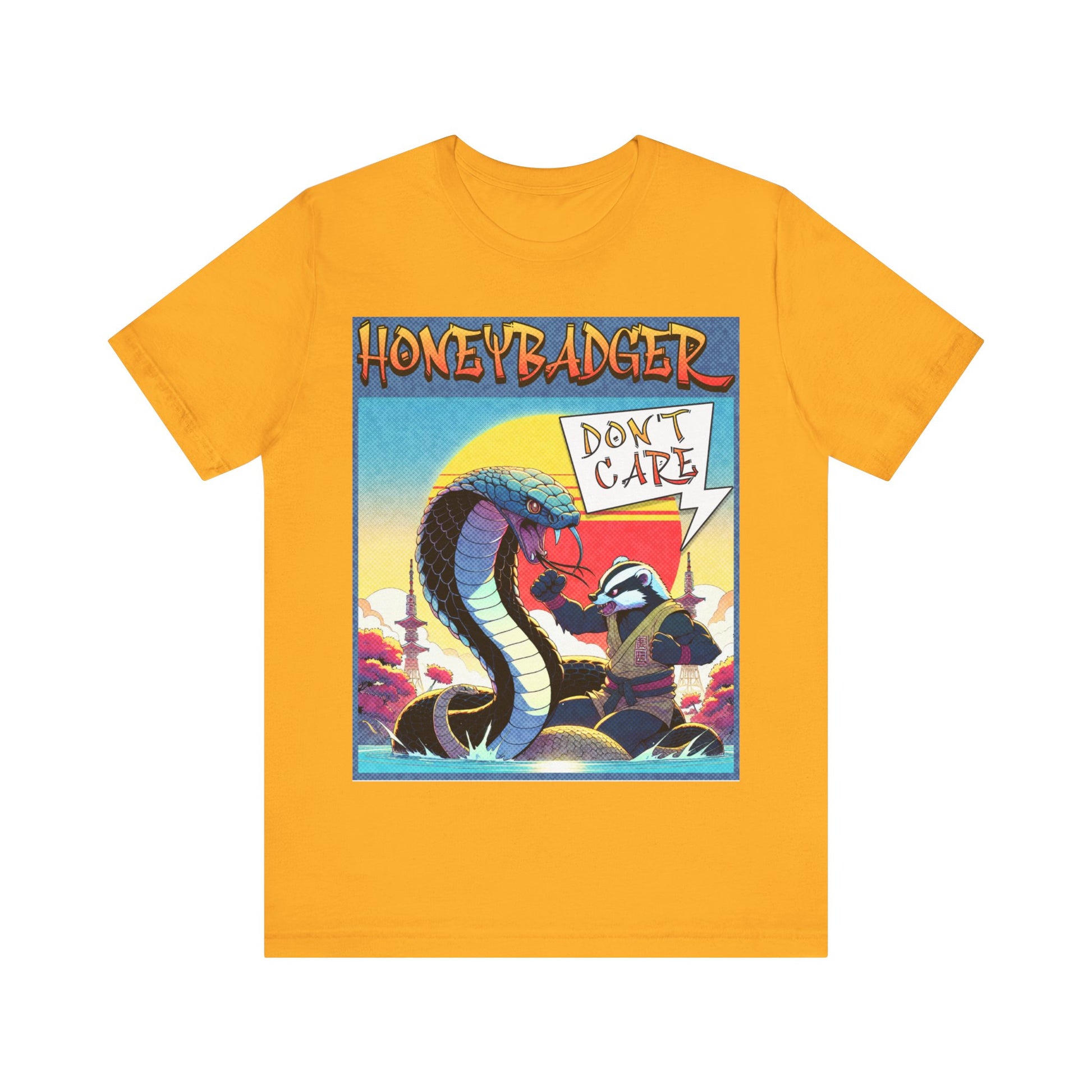 Honey Badger - Unisex Jersey Short Sleeve Tee.