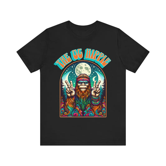 The OG Hippie - Unisex Jersey Short Sleeve Tee.