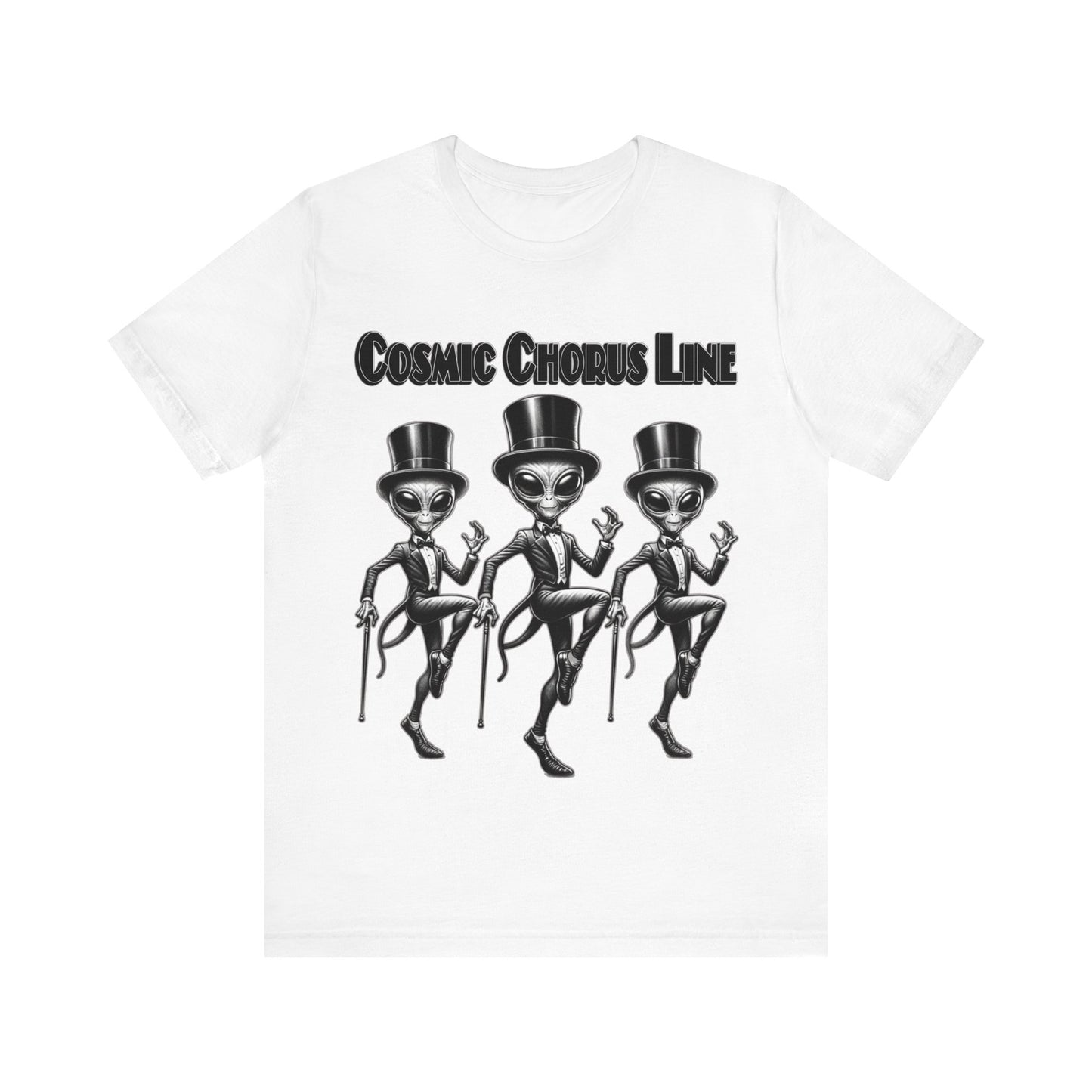 Cosmic Chorus Line - Unisex Jersey Short Sleeve Tee