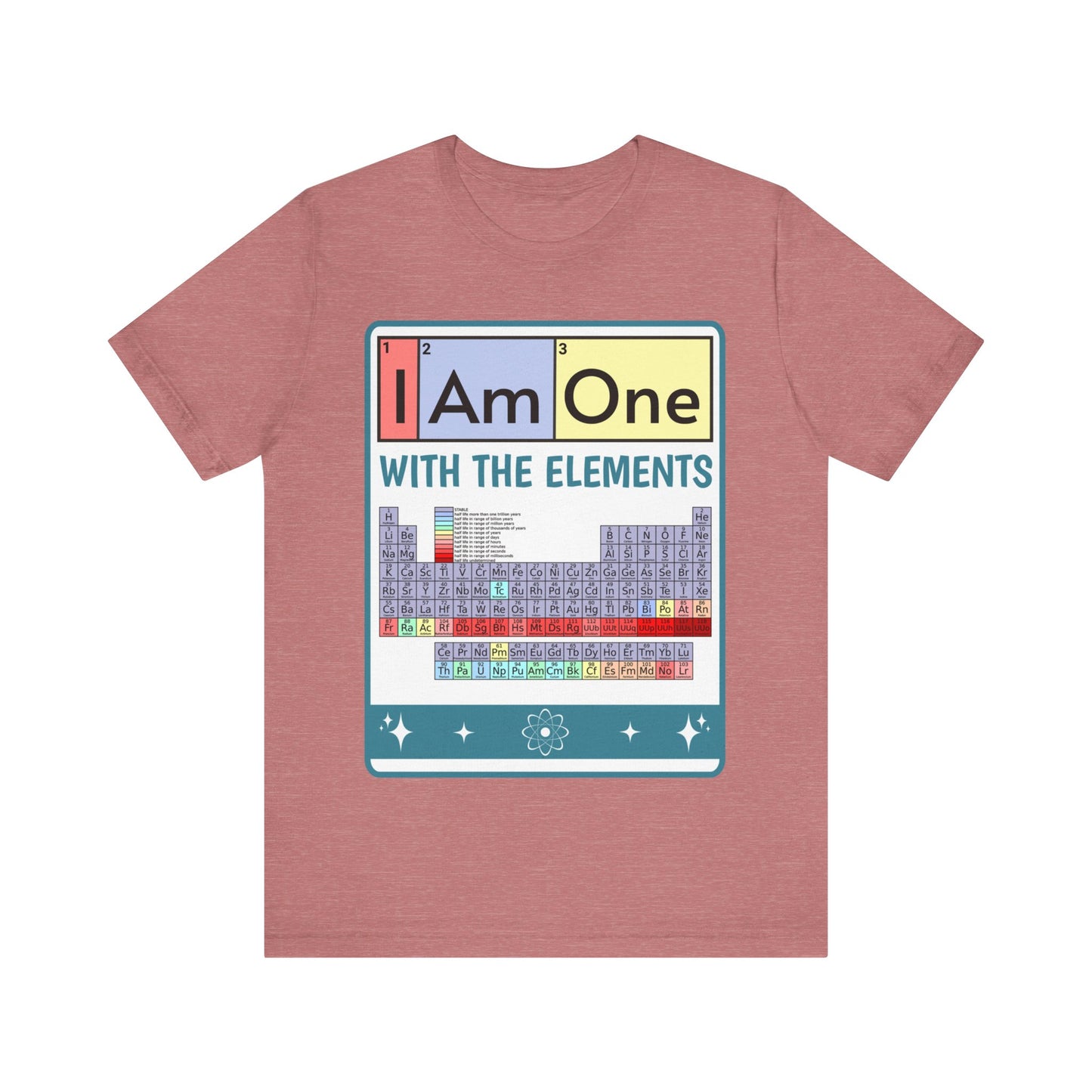 I Am One with the Elements - Unisex Jersey Short Sleeve Tee.