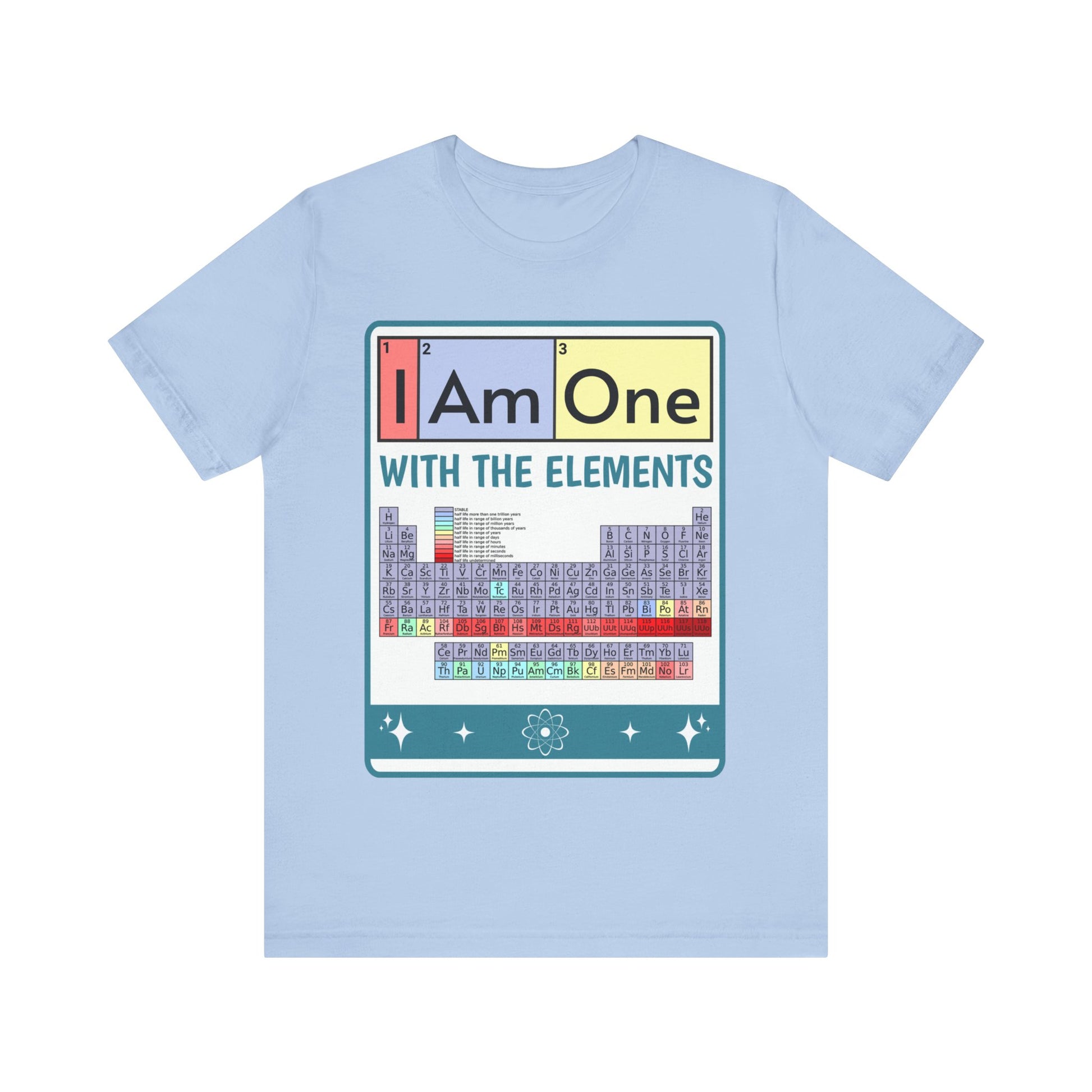 I Am One with the Elements - Unisex Jersey Short Sleeve Tee.