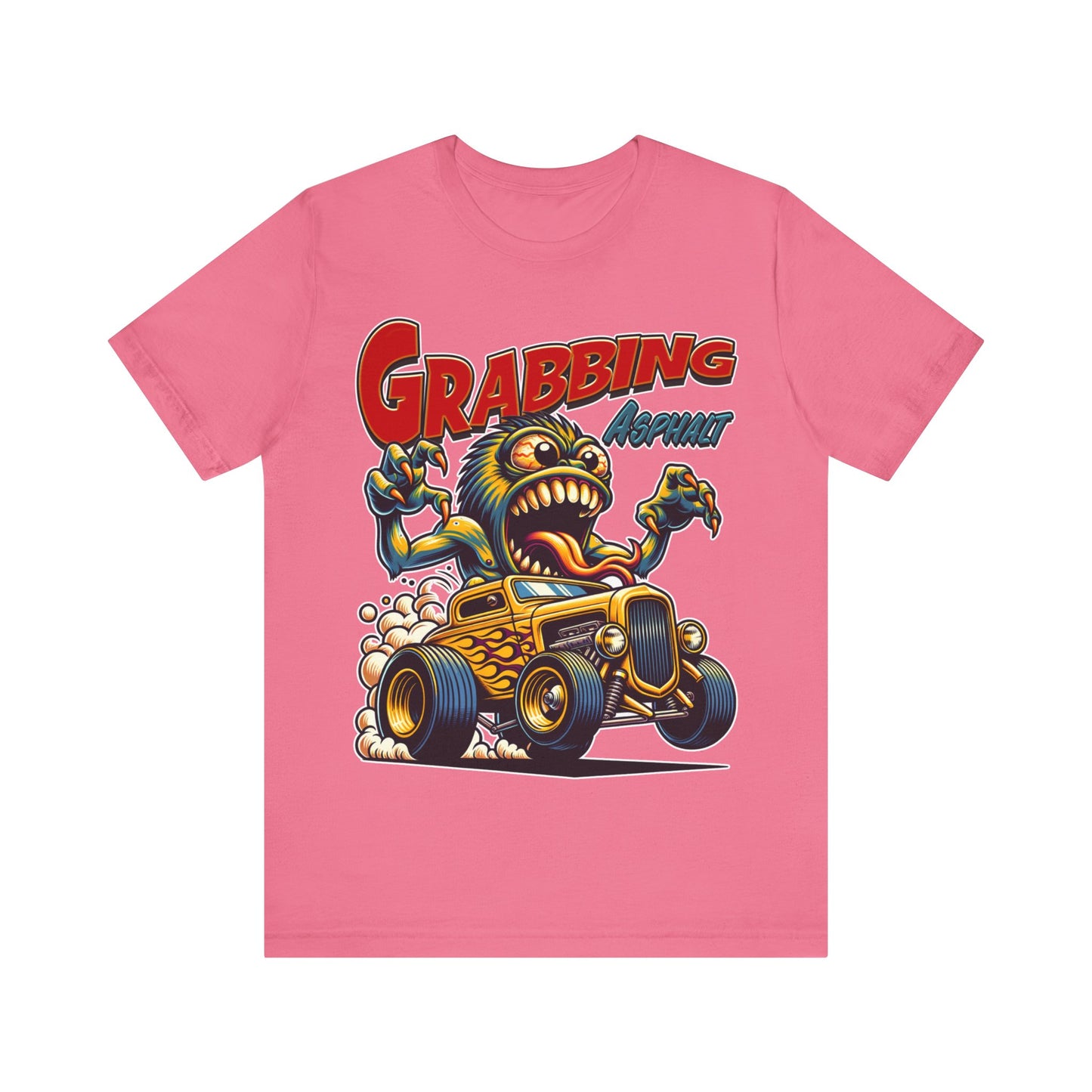 Grabbing Asphalt - Unisex Jersey Short Sleeve Tee.