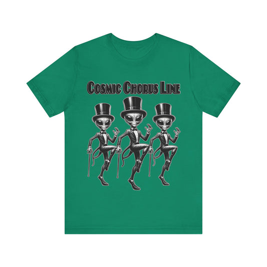 Cosmic Chorus Line - Unisex Jersey Short Sleeve Tee