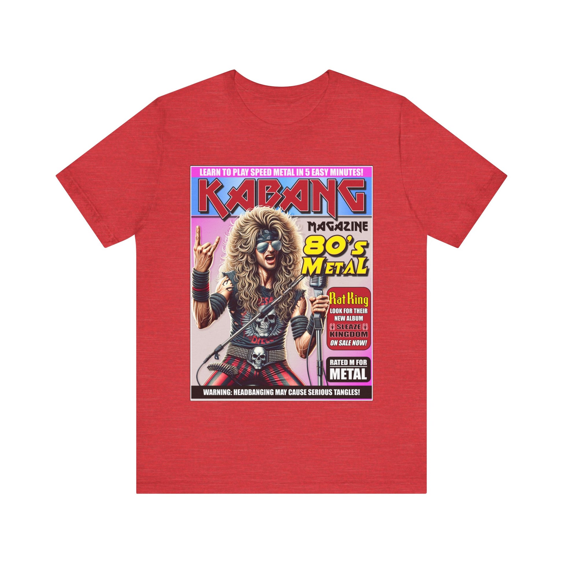 Kabang Metal Magazine - Unisex Jersey Short Sleeve Tee.