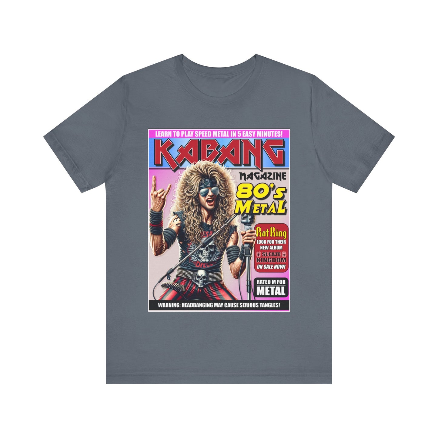 Kabang Metal Magazine - Unisex Jersey Short Sleeve Tee.