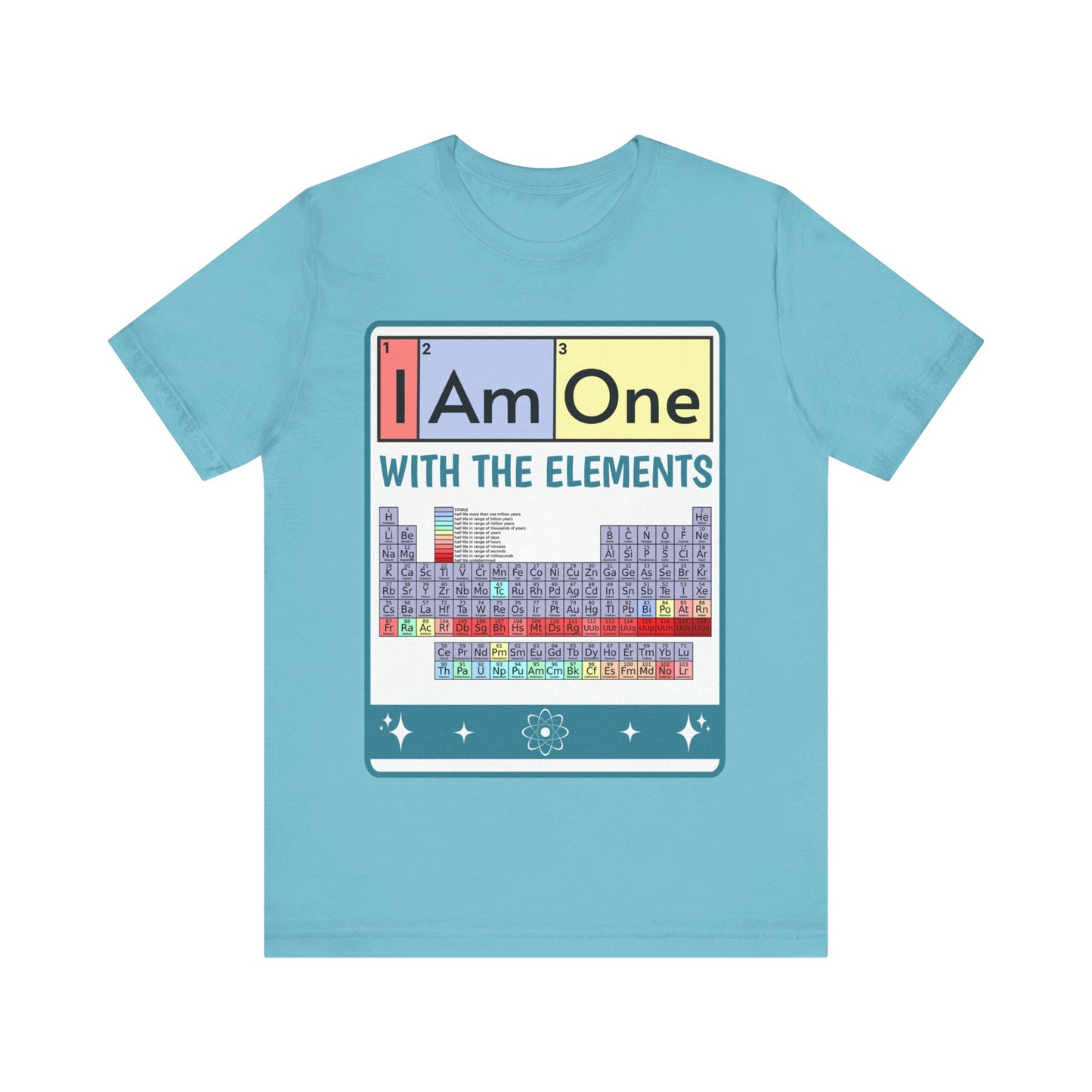 I Am One with the Elements - Unisex Jersey Short Sleeve Tee.