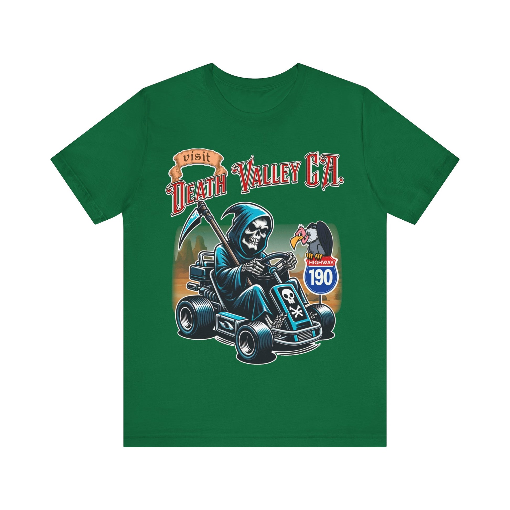 Visit Death Valley California - Unisex Jersey Short Sleeve Tee.