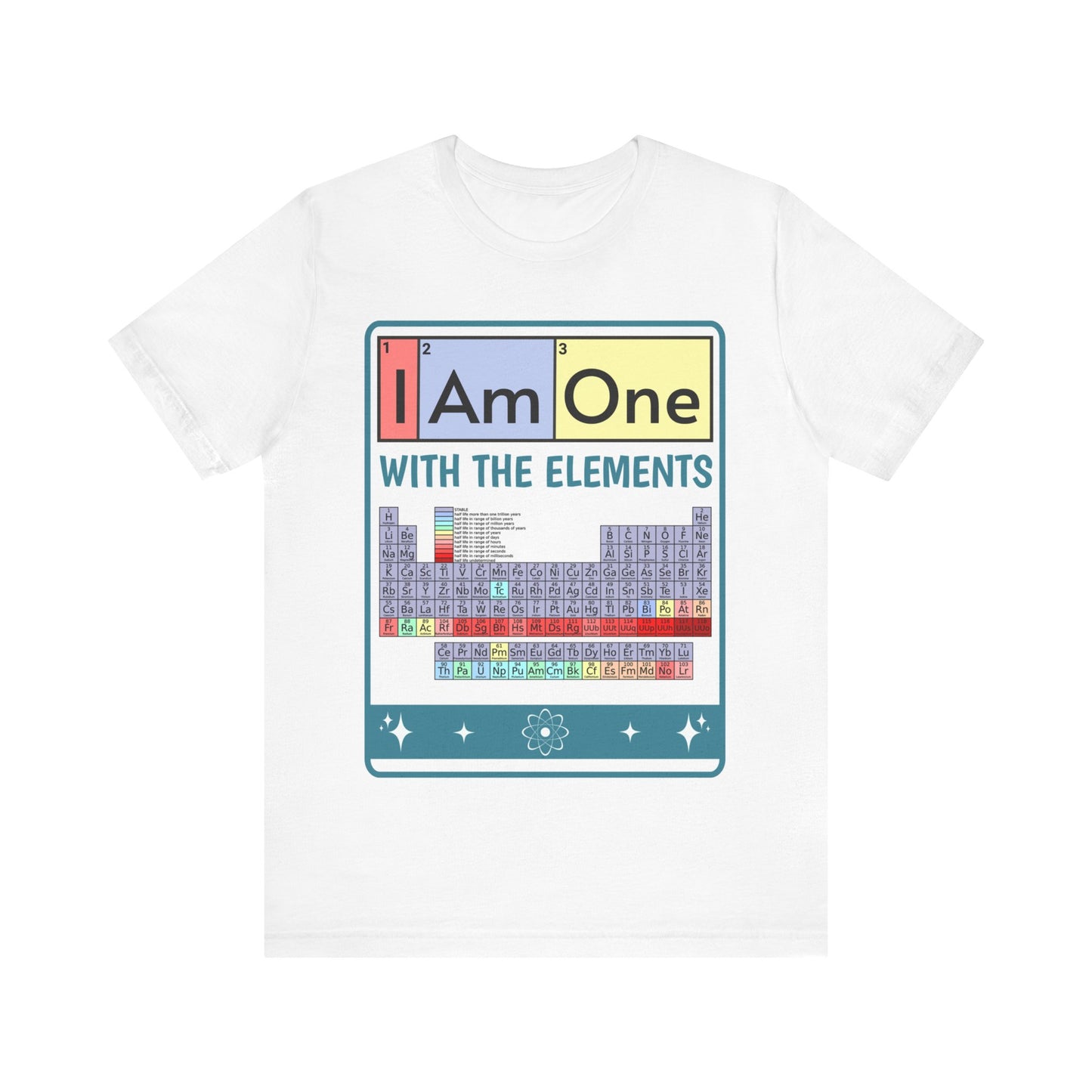I Am One with the Elements - Unisex Jersey Short Sleeve Tee.
