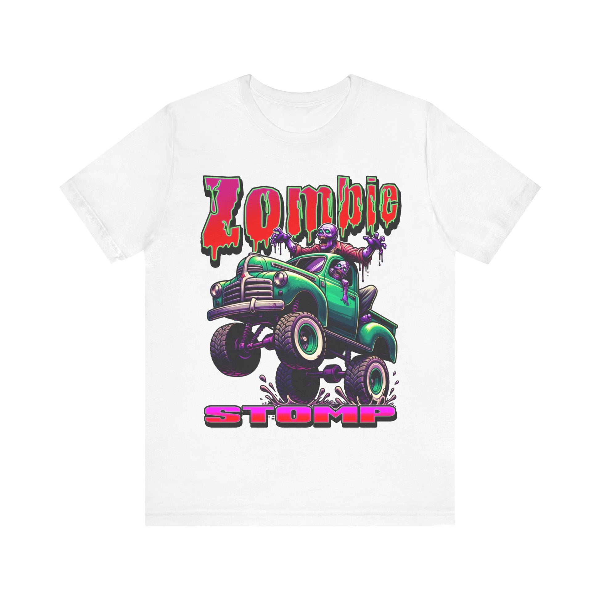 Zombie Stomp - Unisex Jersey Short Sleeve Tee.