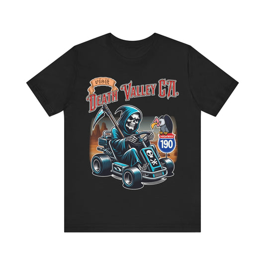 Visit Death Valley California - Unisex Jersey Short Sleeve Tee.