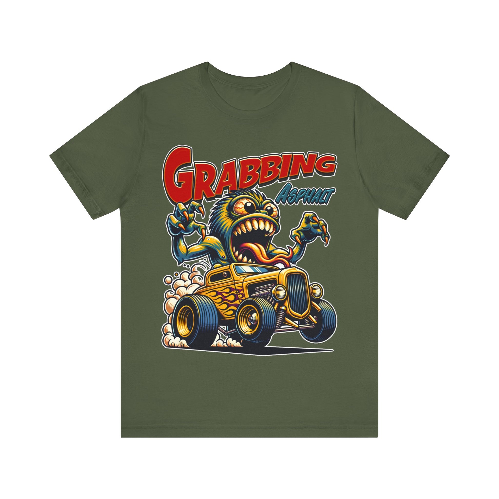 Grabbing Asphalt - Unisex Jersey Short Sleeve Tee.