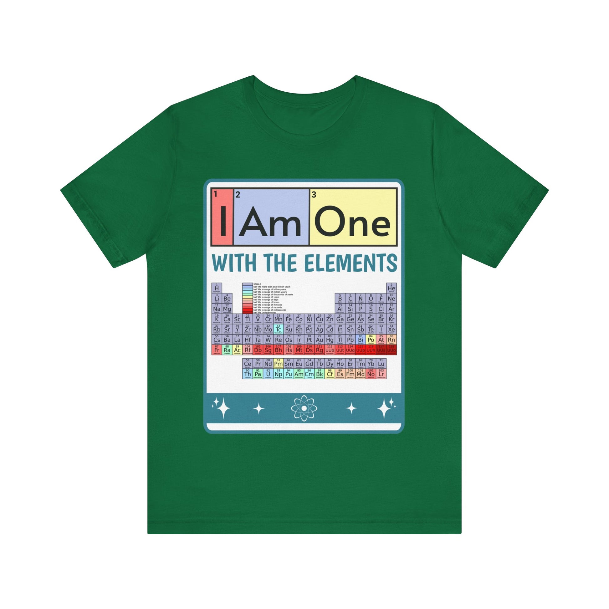 I Am One with the Elements - Unisex Jersey Short Sleeve Tee.