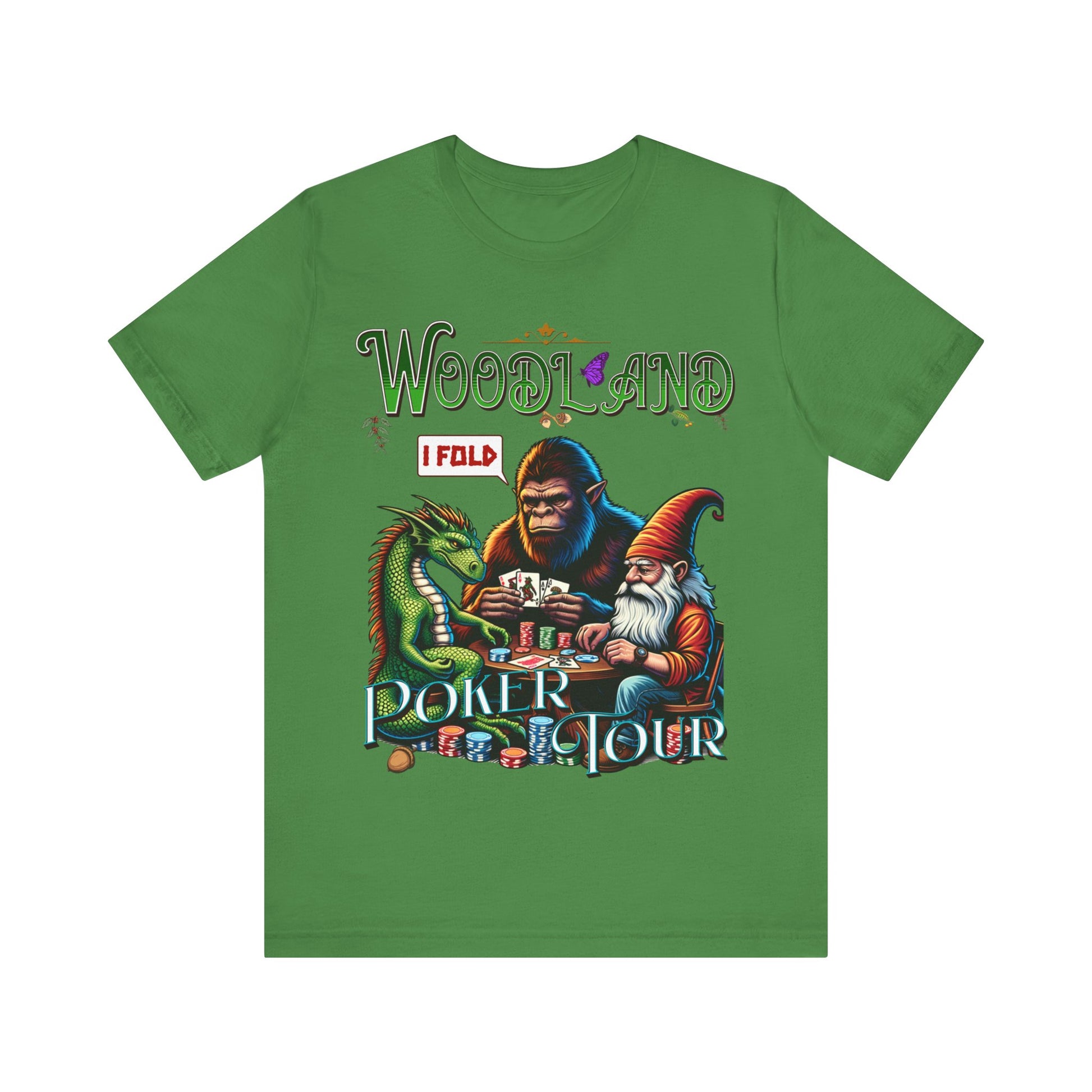 Woodland Poker Tour - Unisex Jersey Short Sleeve Tee.