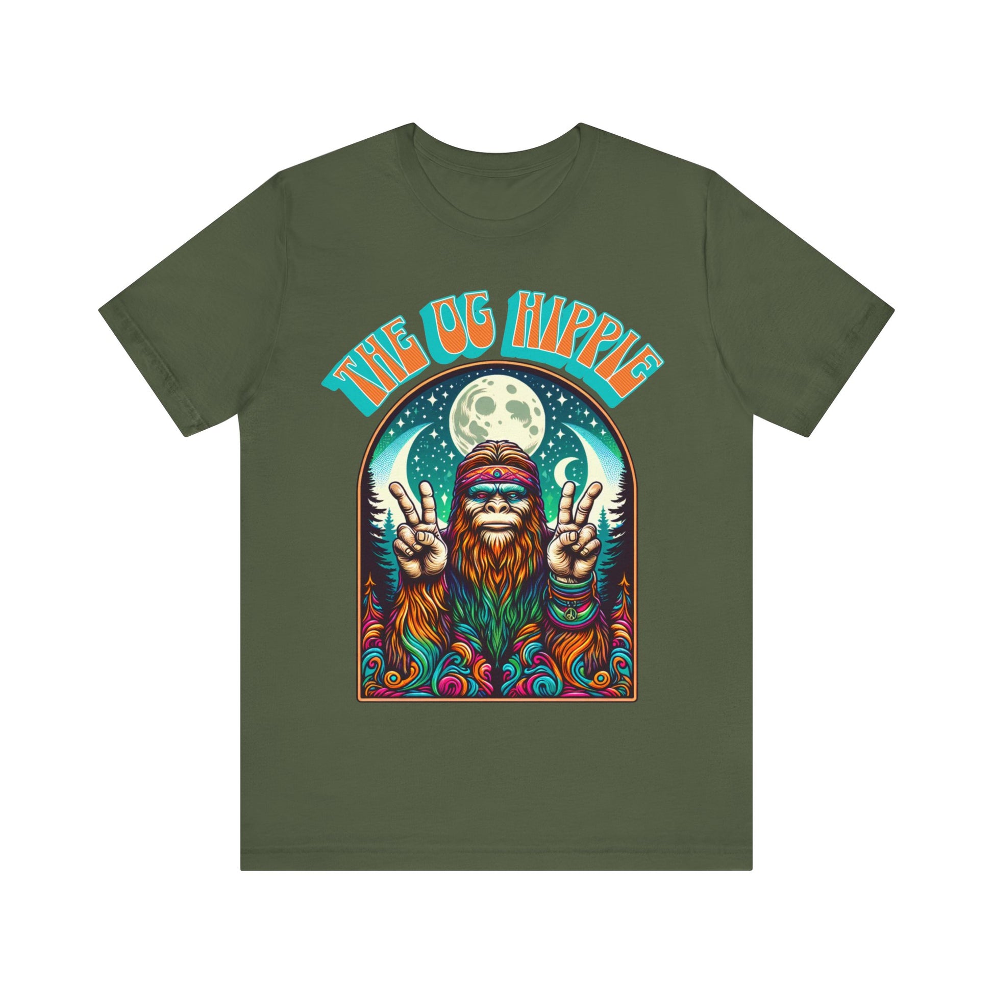 The OG Hippie - Unisex Jersey Short Sleeve Tee.