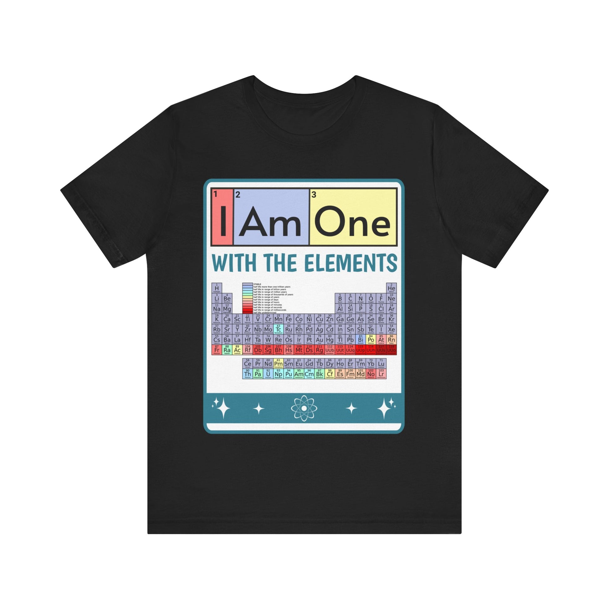 I Am One with the Elements - Unisex Jersey Short Sleeve Tee.