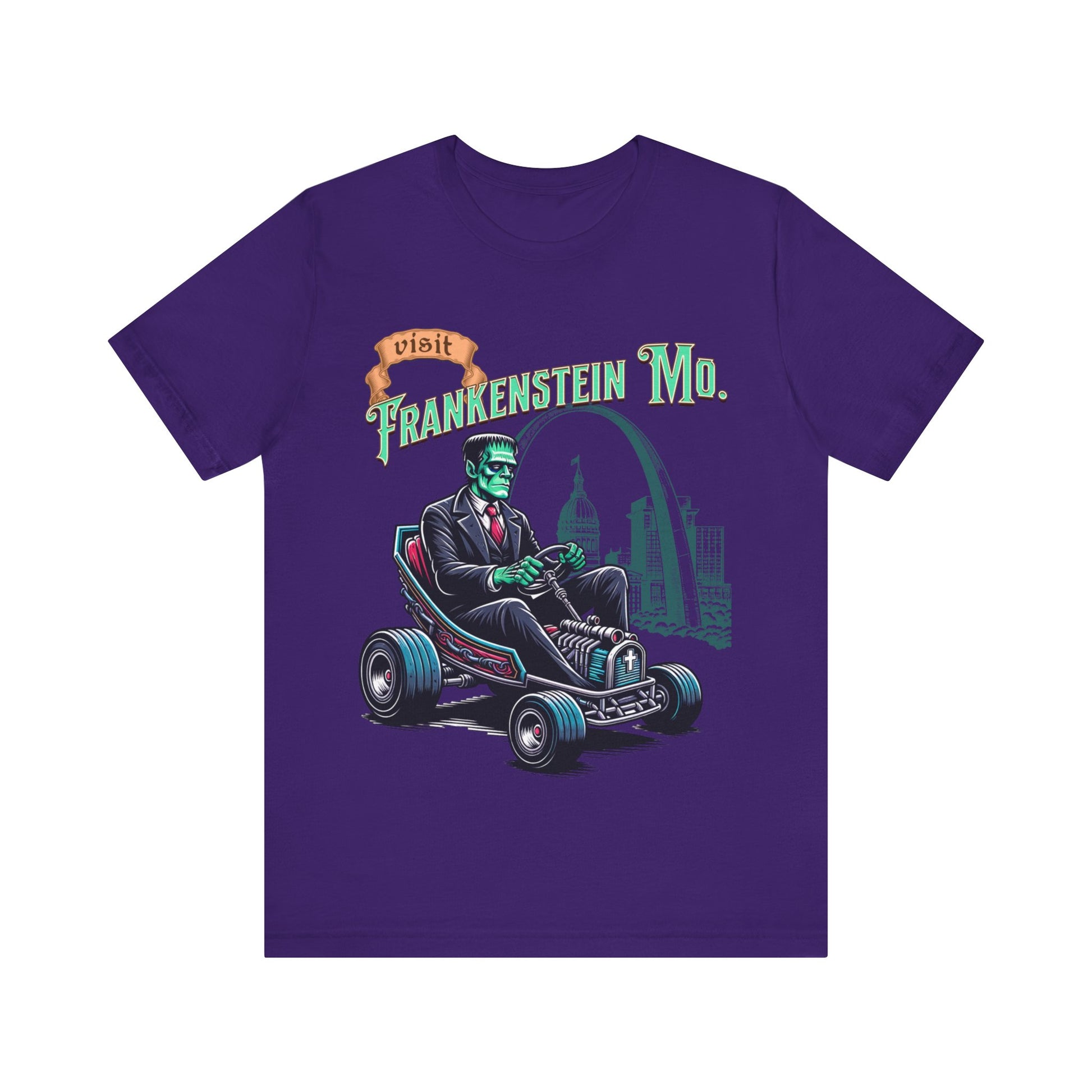 Visit Frankenstein Missouri - Unisex Jersey Short Sleeve Tee.