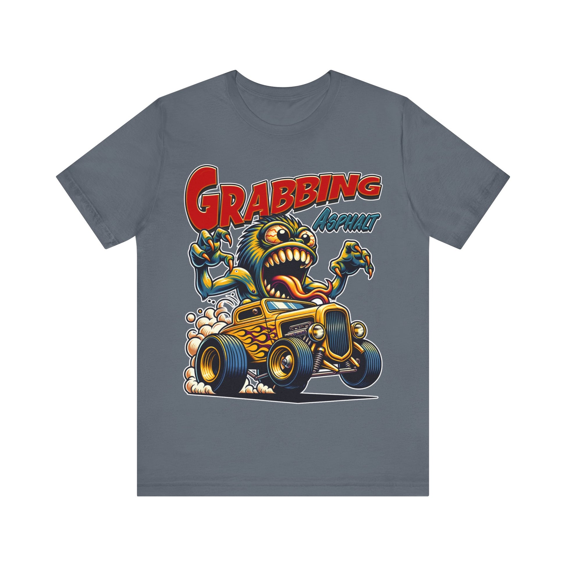 Grabbing Asphalt - Unisex Jersey Short Sleeve Tee.