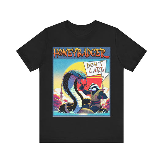 Honey Badger - Unisex Jersey Short Sleeve Tee.