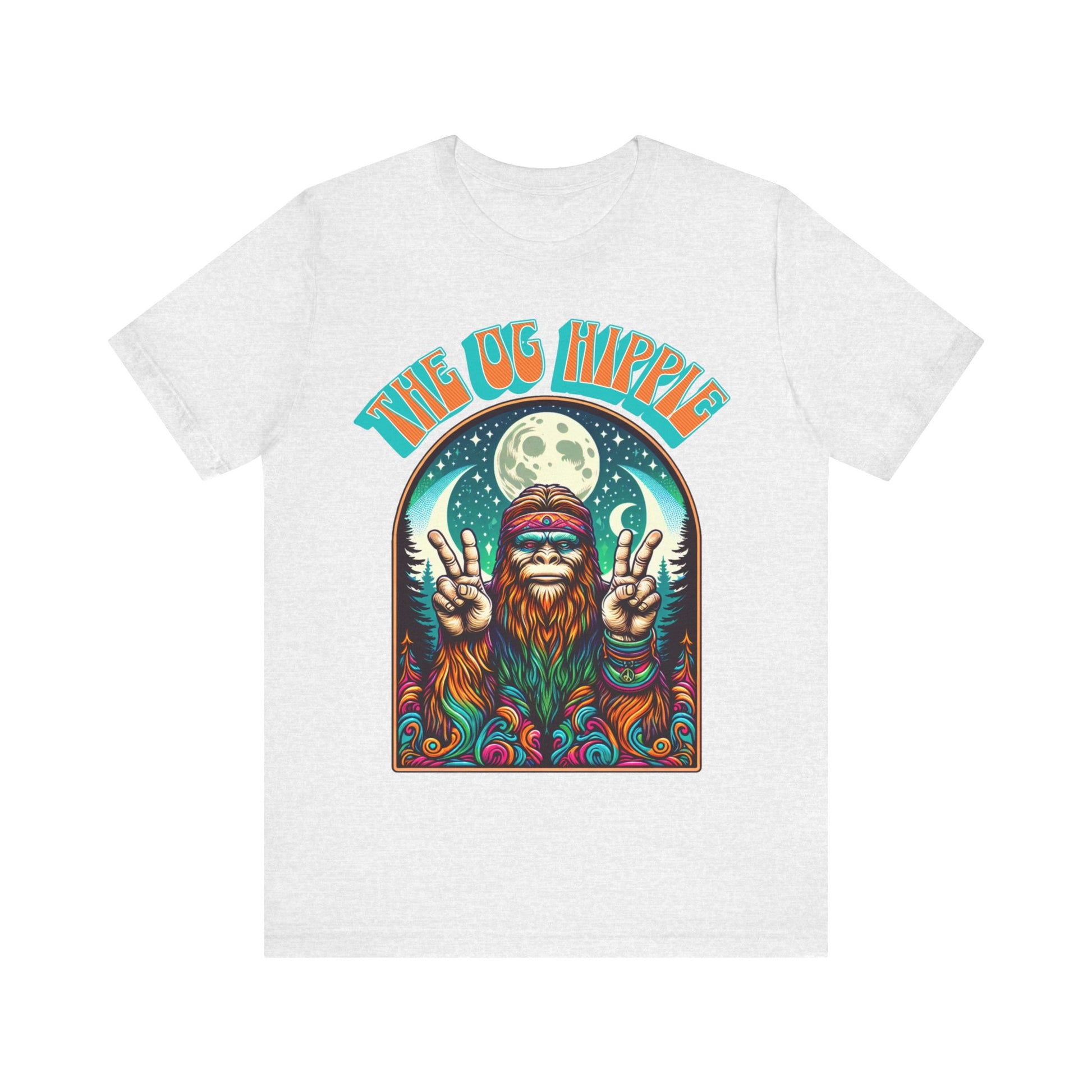 The OG Hippie - Unisex Jersey Short Sleeve Tee.
