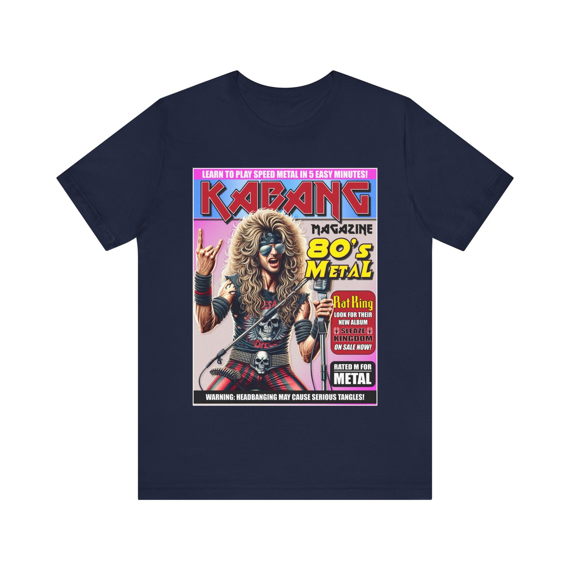 Kabang Metal Magazine - Unisex Jersey Short Sleeve Tee.