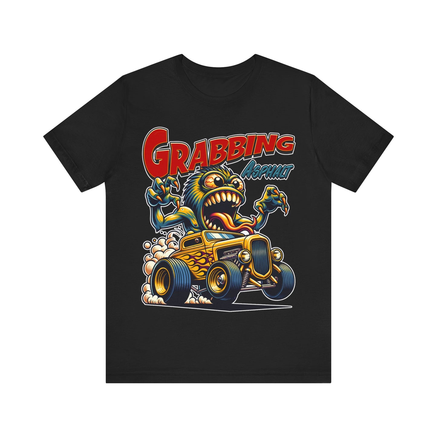 Grabbing Asphalt - Unisex Jersey Short Sleeve Tee.