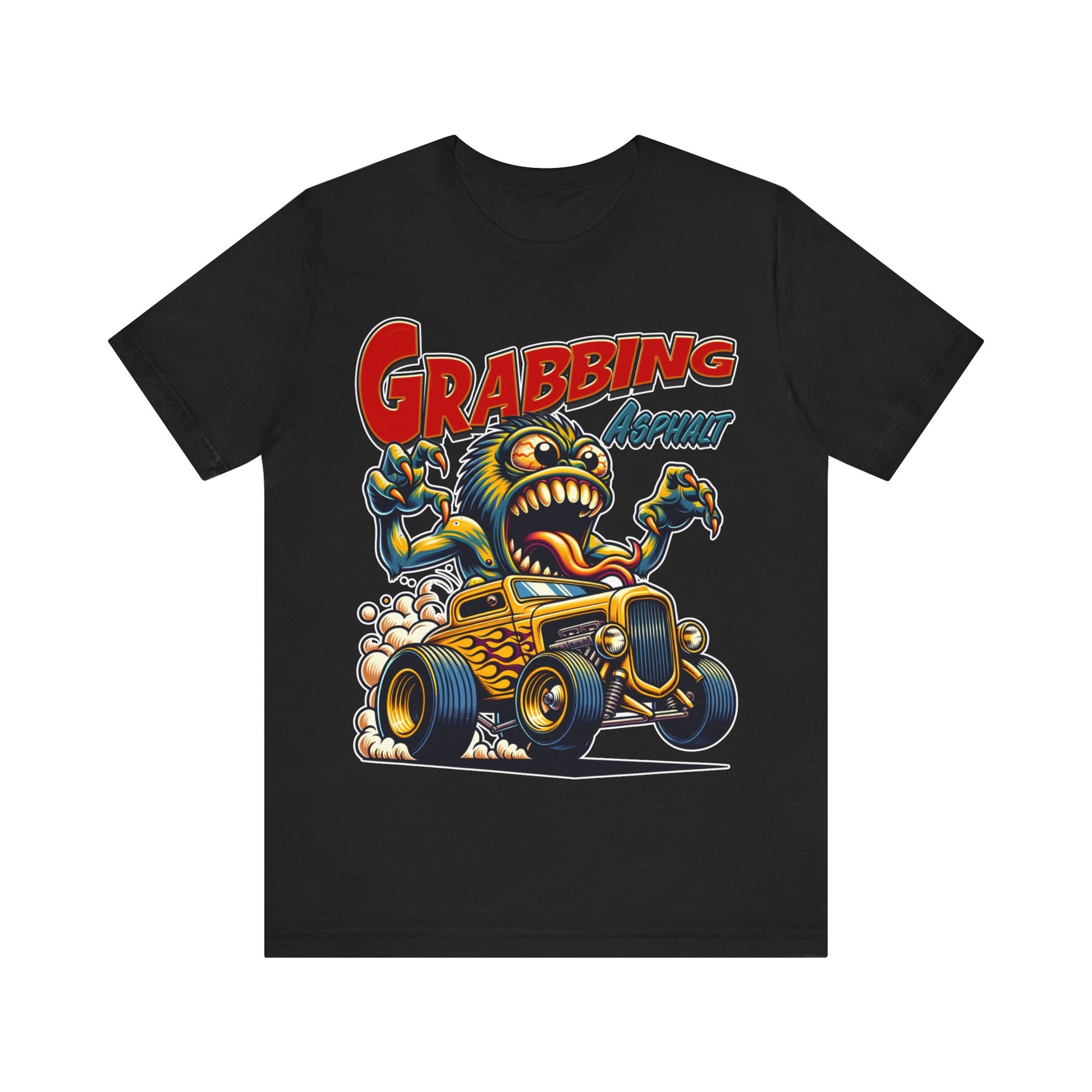 Grabbing Asphalt - Unisex Jersey Short Sleeve Tee.