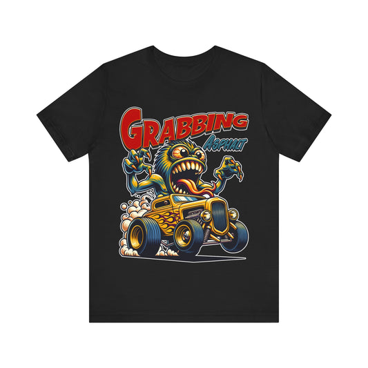 Grabbing Asphalt - Unisex Jersey Short Sleeve Tee.