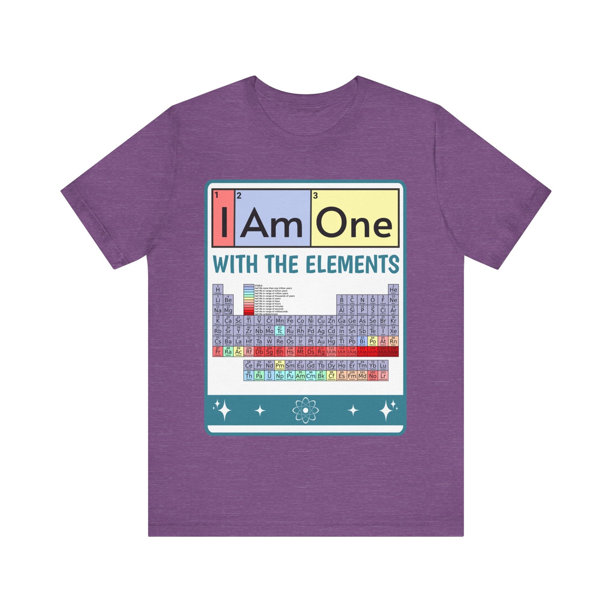 I Am One with the Elements - Unisex Jersey Short Sleeve Tee.
