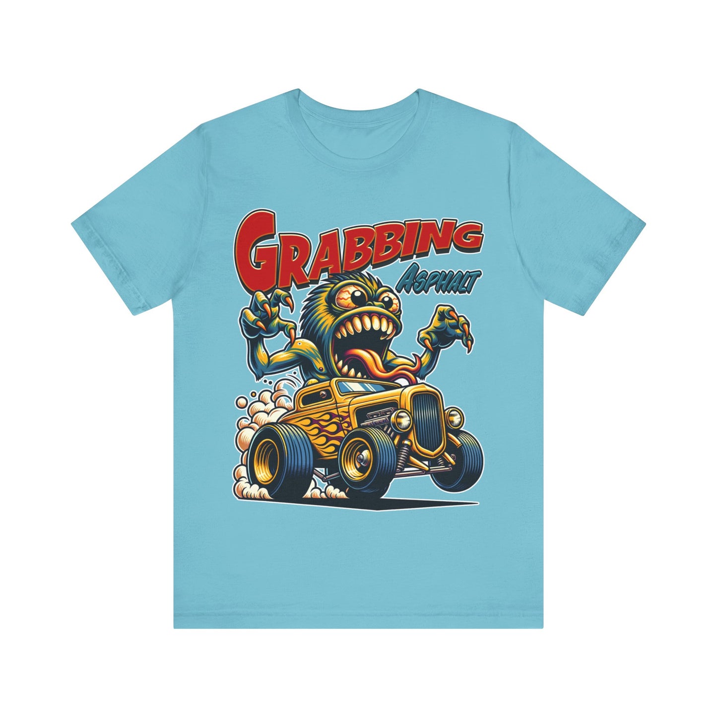 Grabbing Asphalt - Unisex Jersey Short Sleeve Tee.