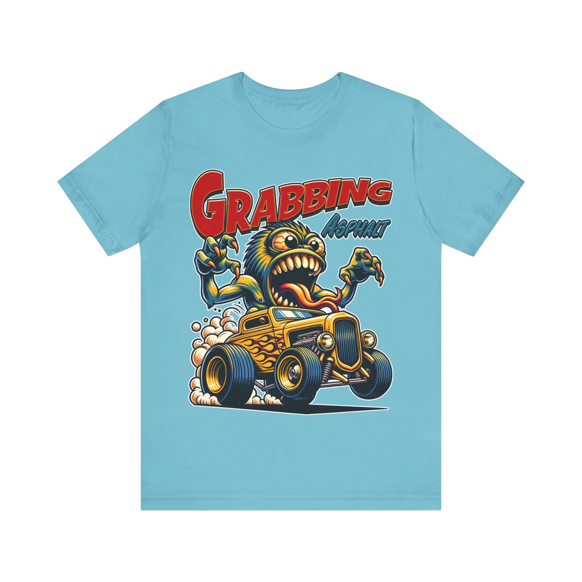 Grabbing Asphalt - Unisex Jersey Short Sleeve Tee.