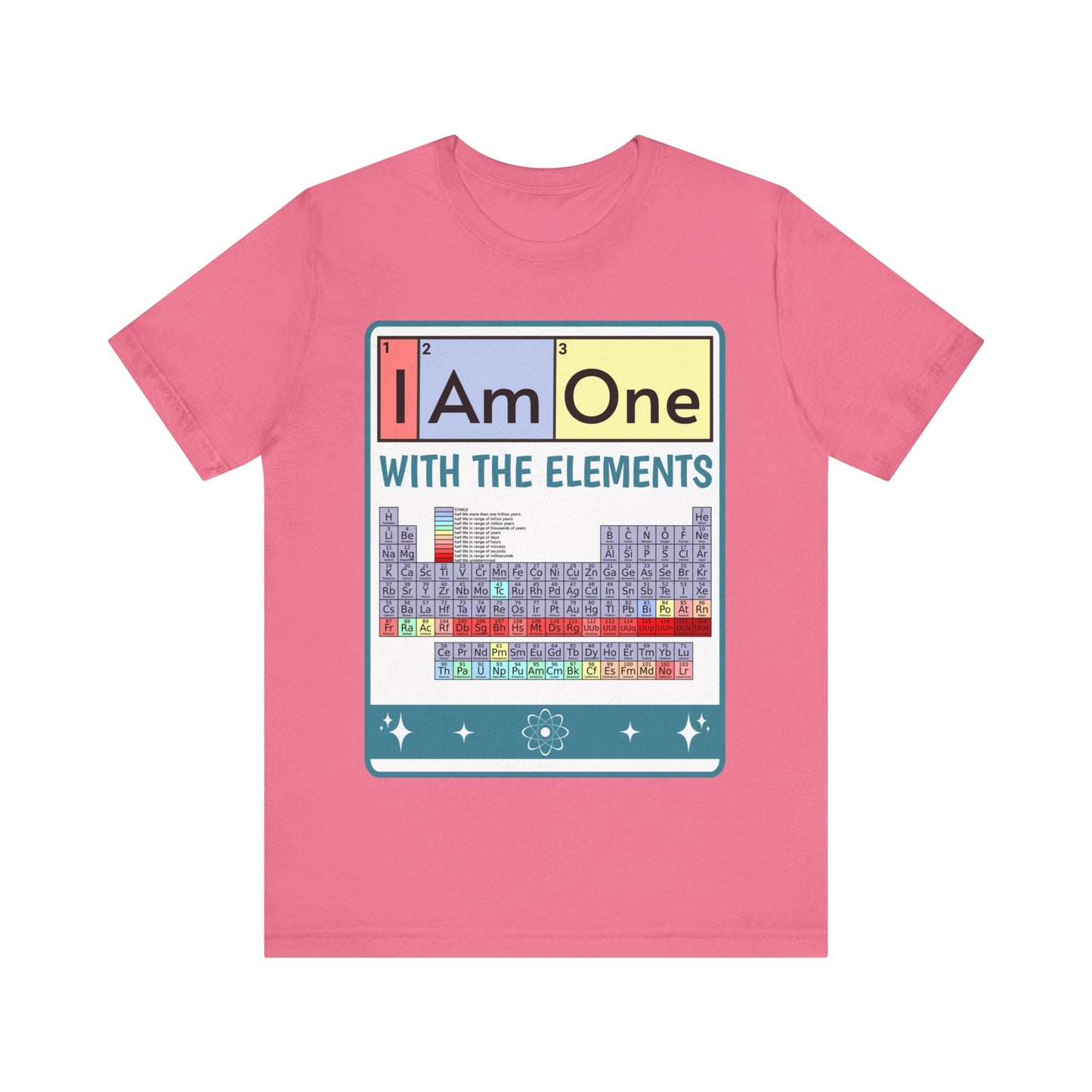 I Am One with the Elements - Unisex Jersey Short Sleeve Tee.