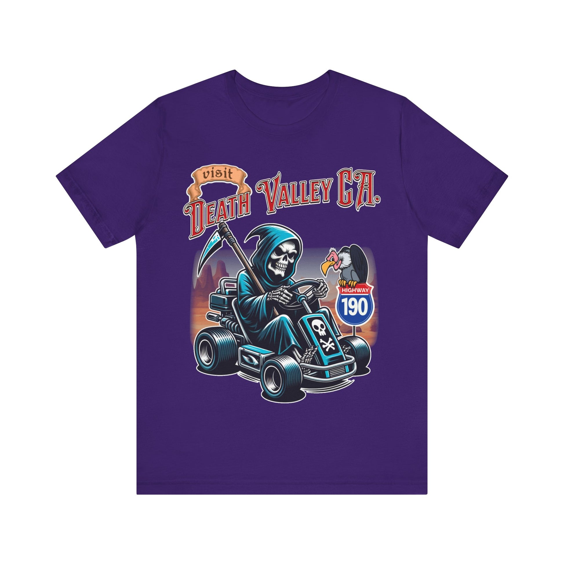 Visit Death Valley California - Unisex Jersey Short Sleeve Tee.
