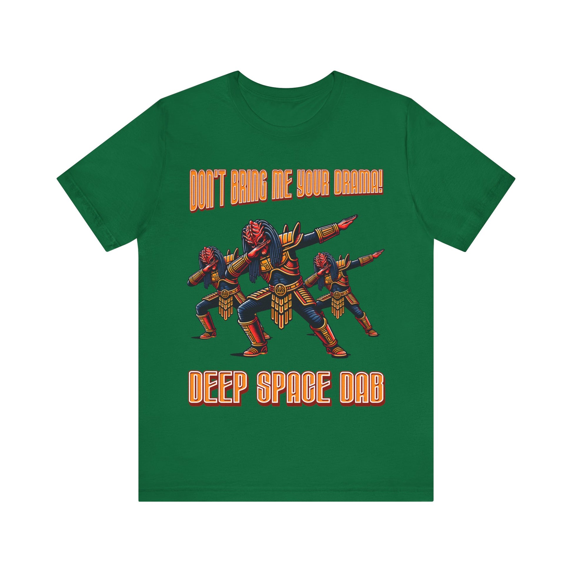 "Dance into the cosmos with our 'Deep Space Dab' tee. Elevate your style with this cosmic twist on a classic move. Shop now and make a stellar statement!"