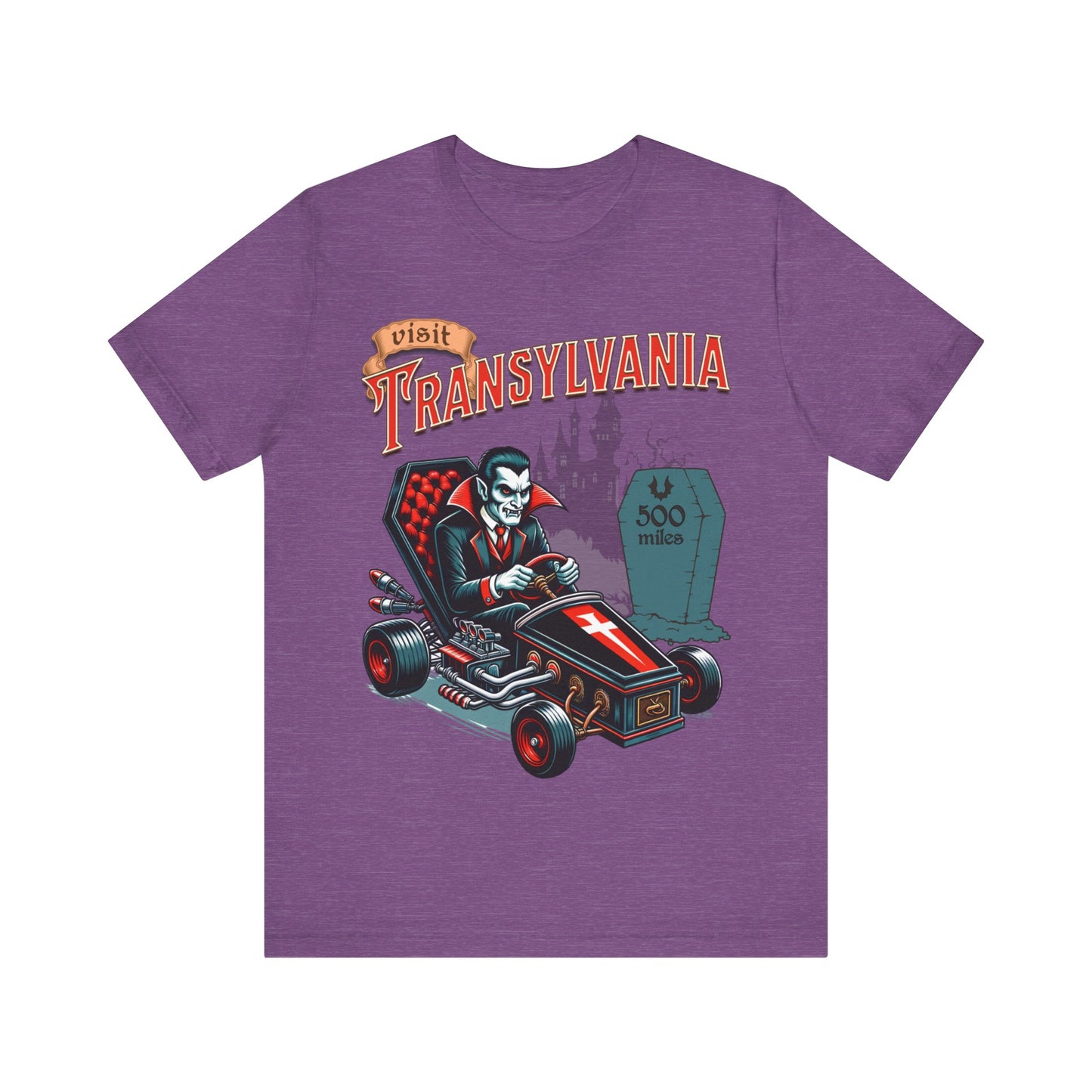 Visit Transylvania - Unisex Jersey Short Sleeve Tee.