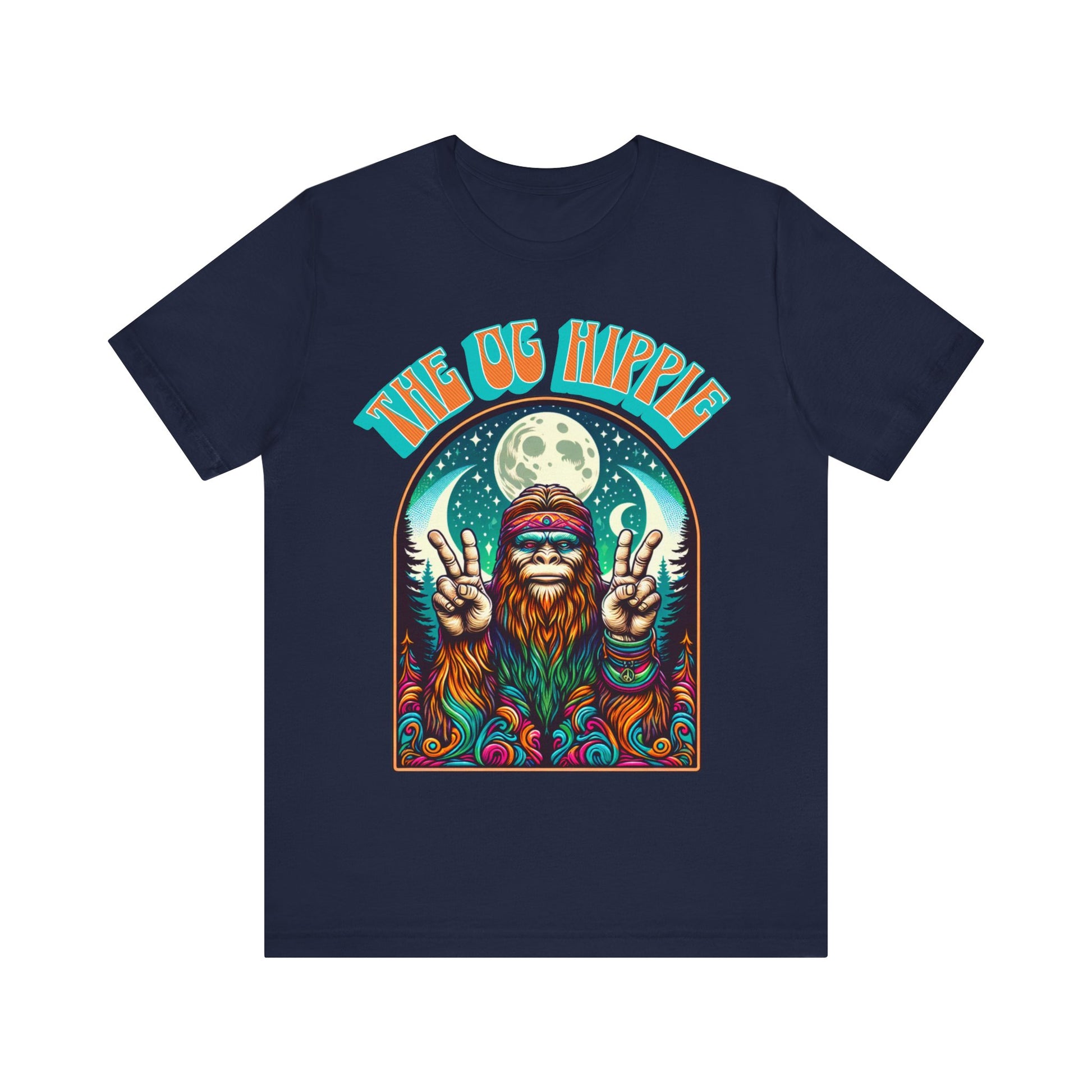 The OG Hippie - Unisex Jersey Short Sleeve Tee.