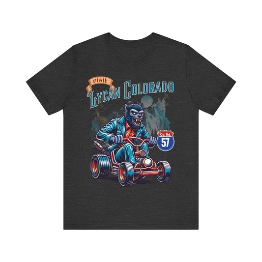 Visit Lycan Colorado - Unisex Jersey Short Sleeve Tee.