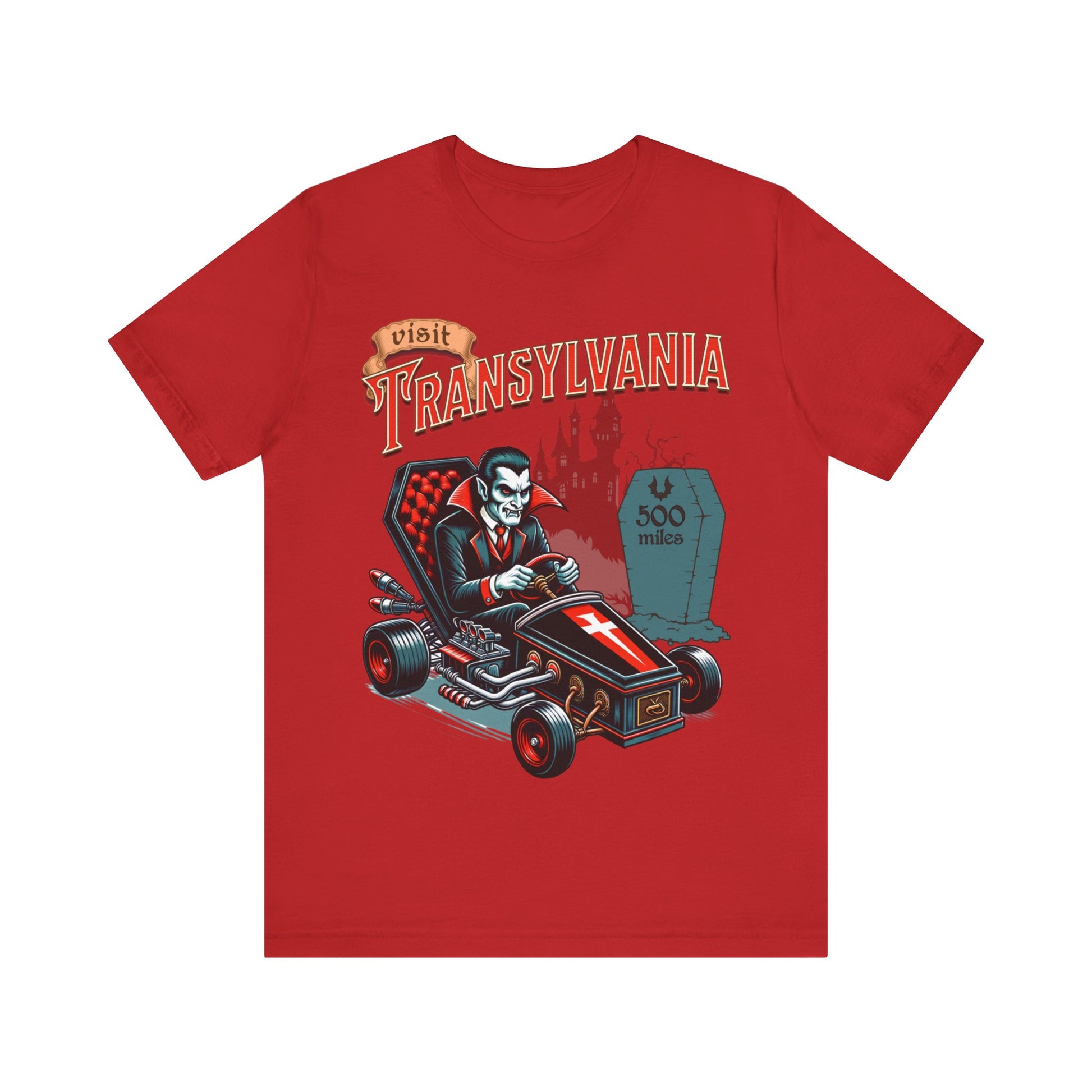 Visit Transylvania - Unisex Jersey Short Sleeve Tee.