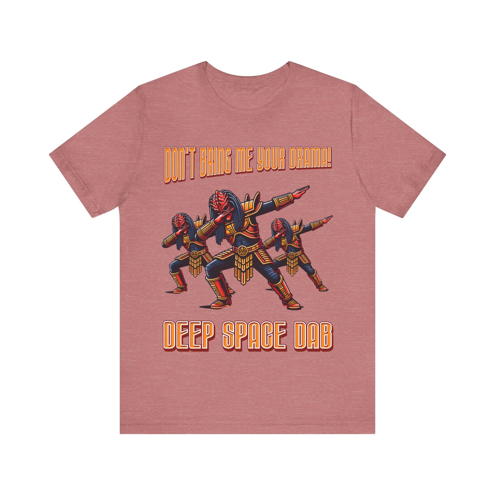 "Dance into the cosmos with our 'Deep Space Dab' tee. Elevate your style with this cosmic twist on a classic move. Shop now and make a stellar statement!"