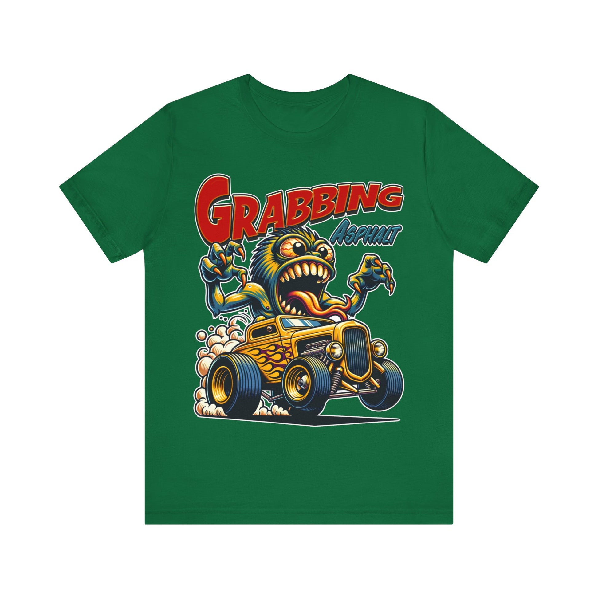 Grabbing Asphalt - Unisex Jersey Short Sleeve Tee.