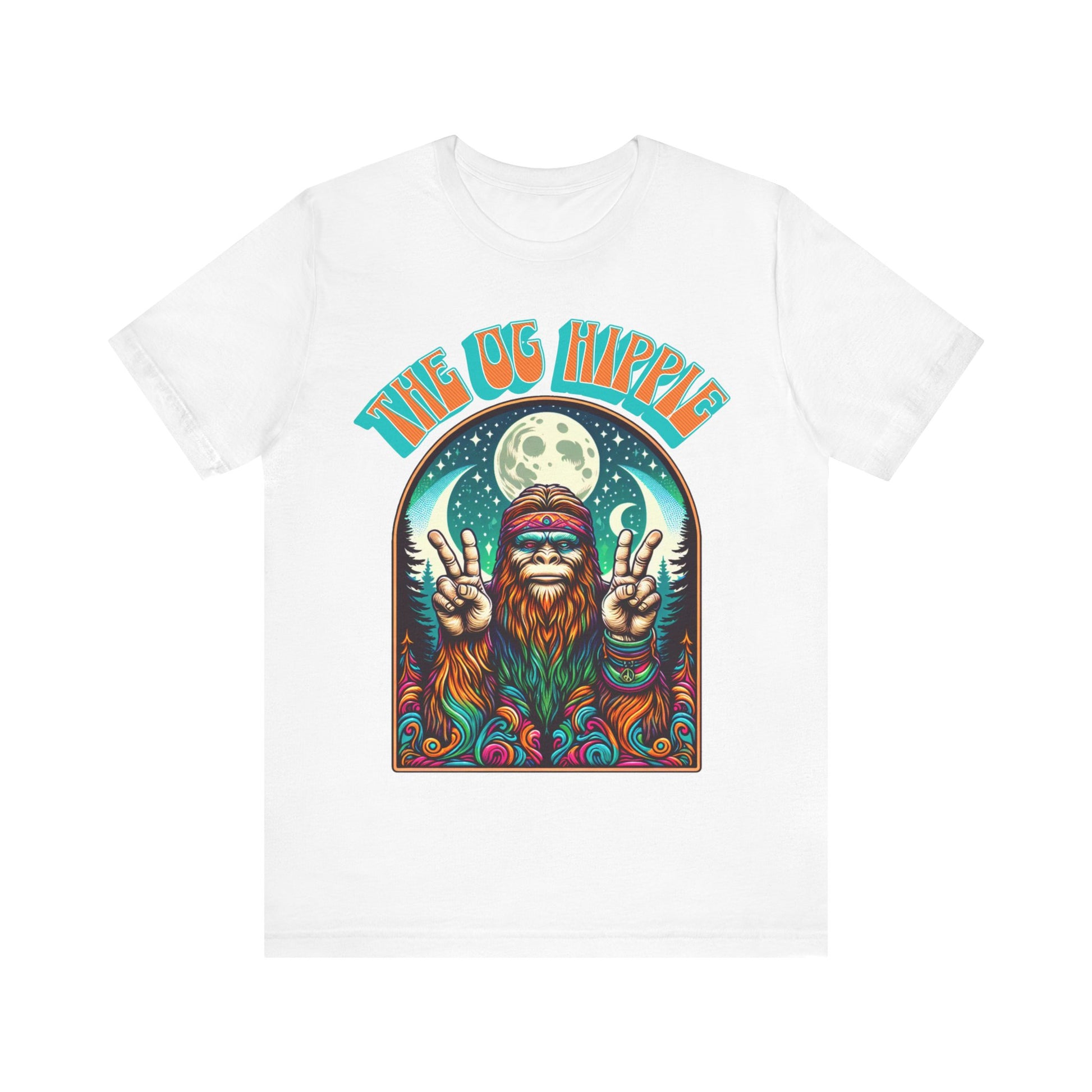 The OG Hippie - Unisex Jersey Short Sleeve Tee.