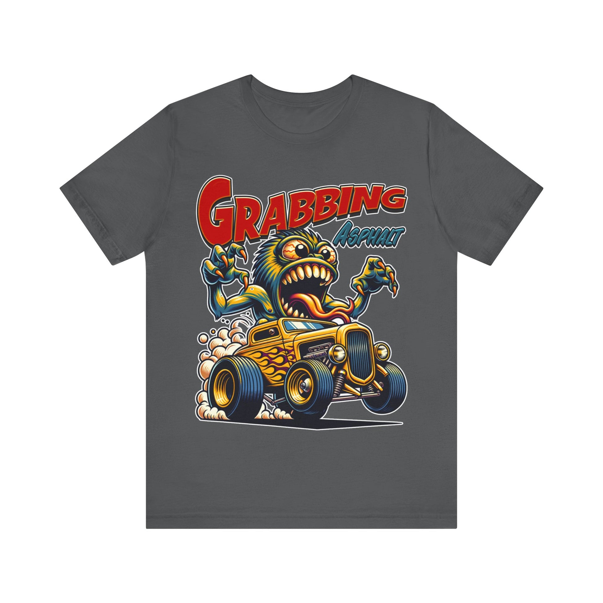 Grabbing Asphalt - Unisex Jersey Short Sleeve Tee.