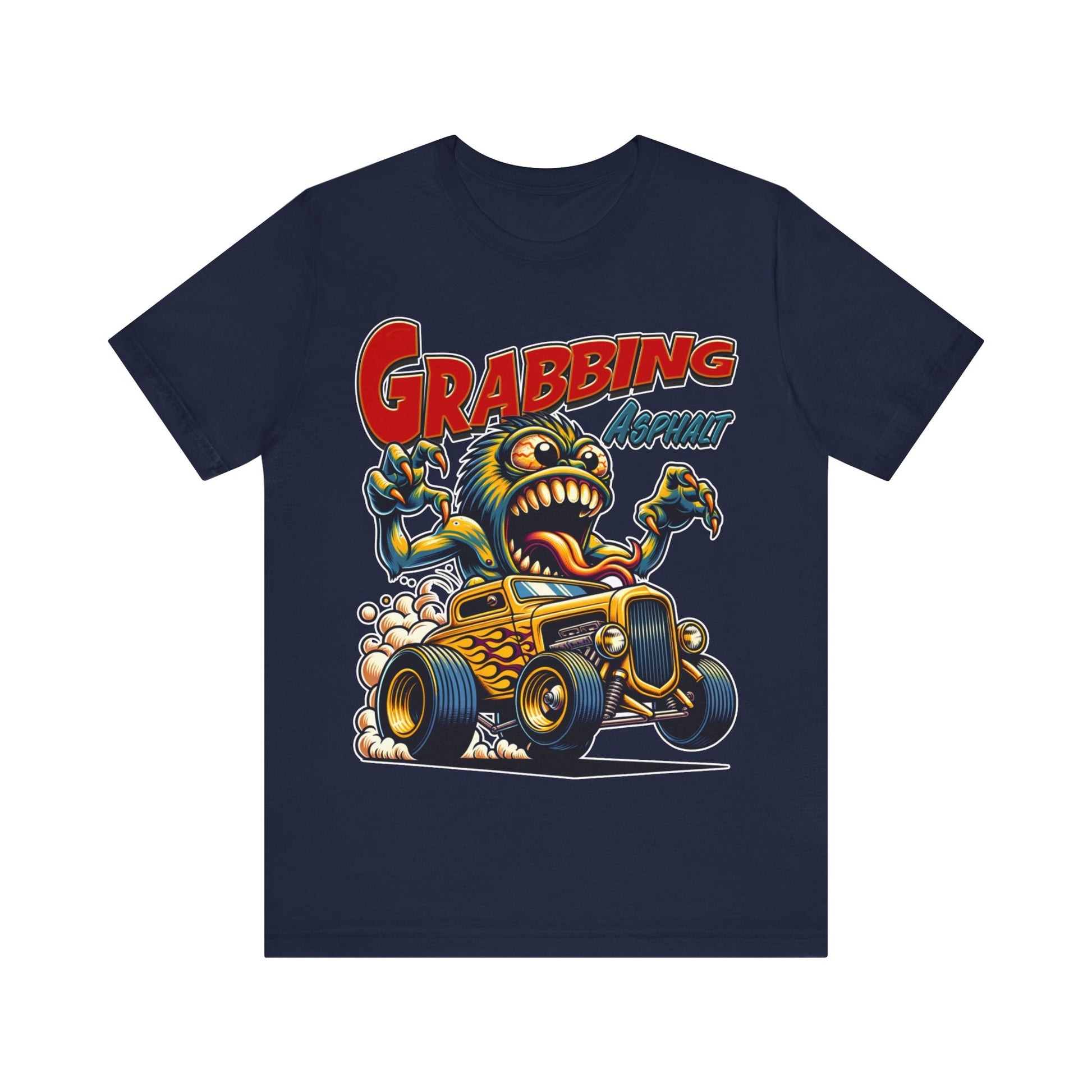 Grabbing Asphalt - Unisex Jersey Short Sleeve Tee.