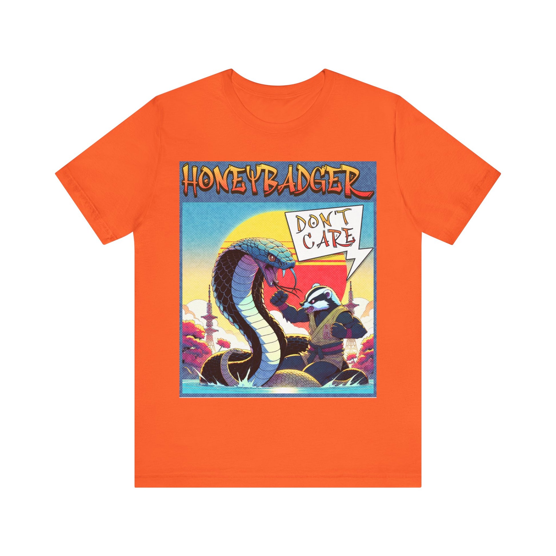 Honey Badger - Unisex Jersey Short Sleeve Tee.