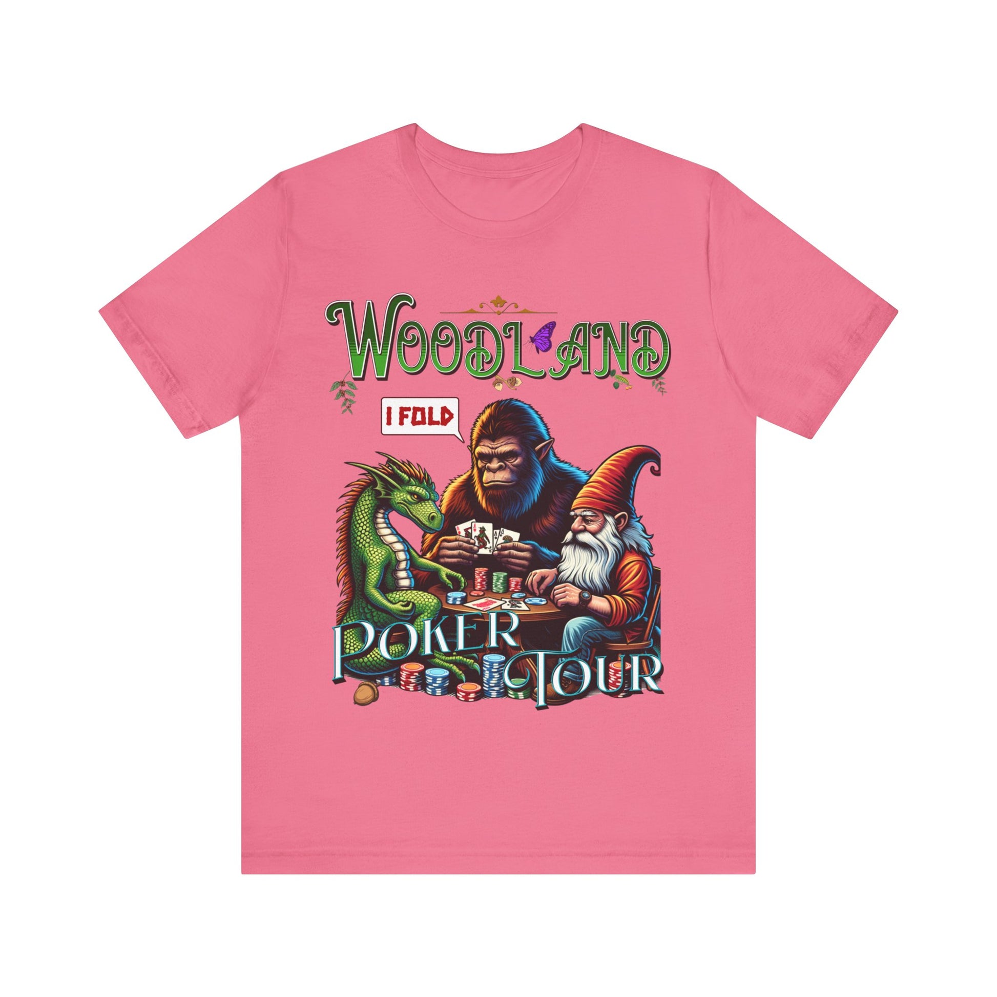 Woodland Poker Tour - Unisex Jersey Short Sleeve Tee.