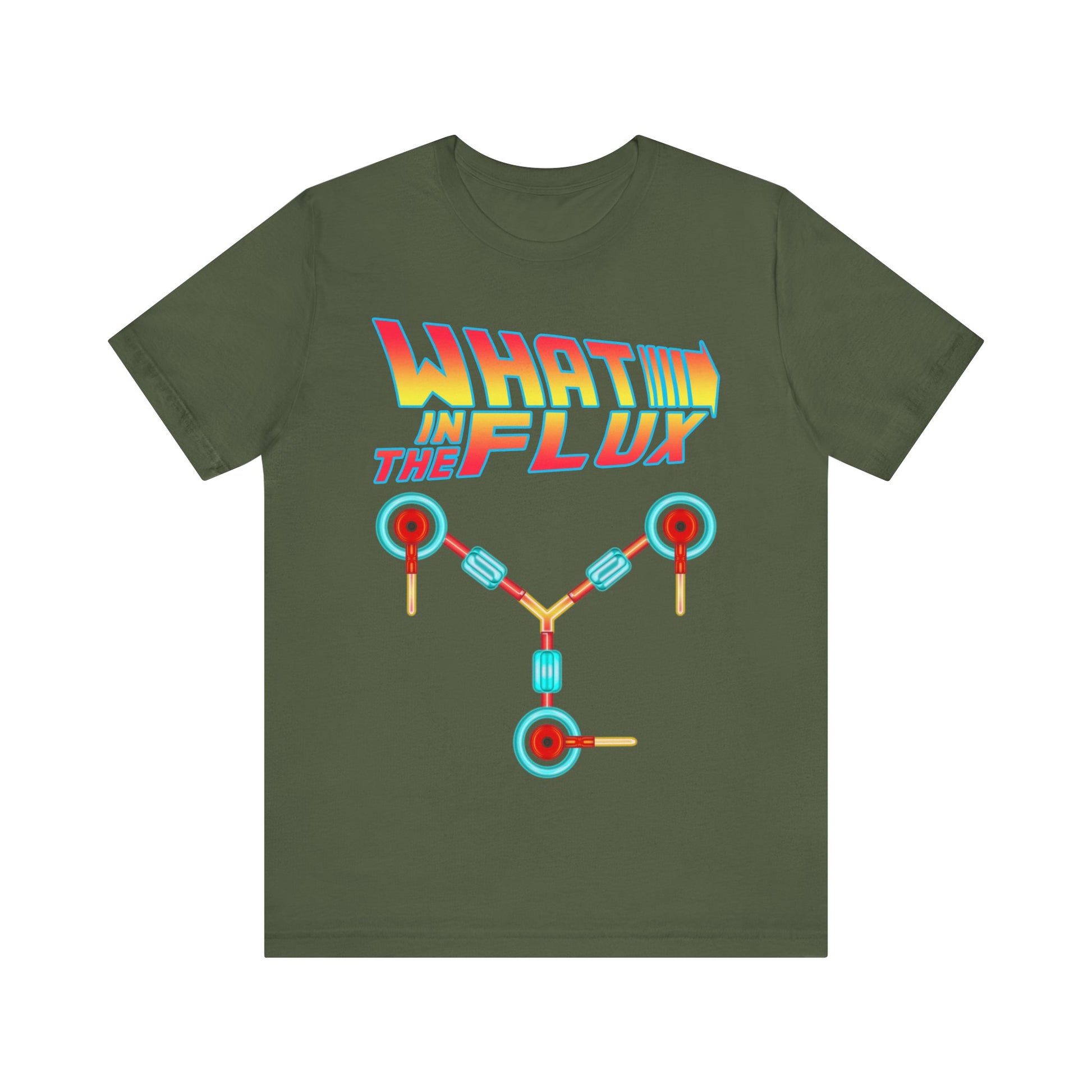 What in the Flux - Unisex Jersey Short Sleeve Tee.
