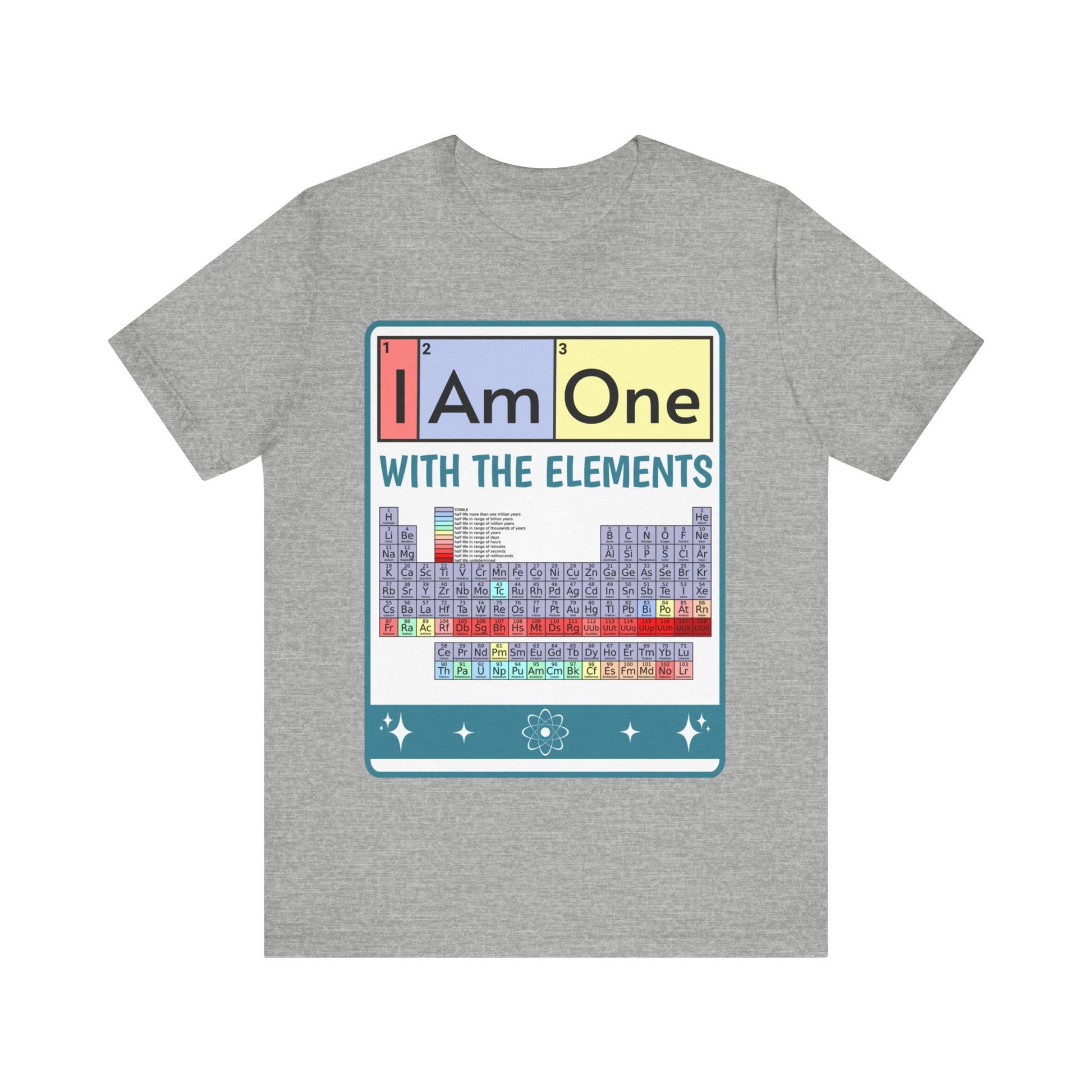I Am One with the Elements - Unisex Jersey Short Sleeve Tee.